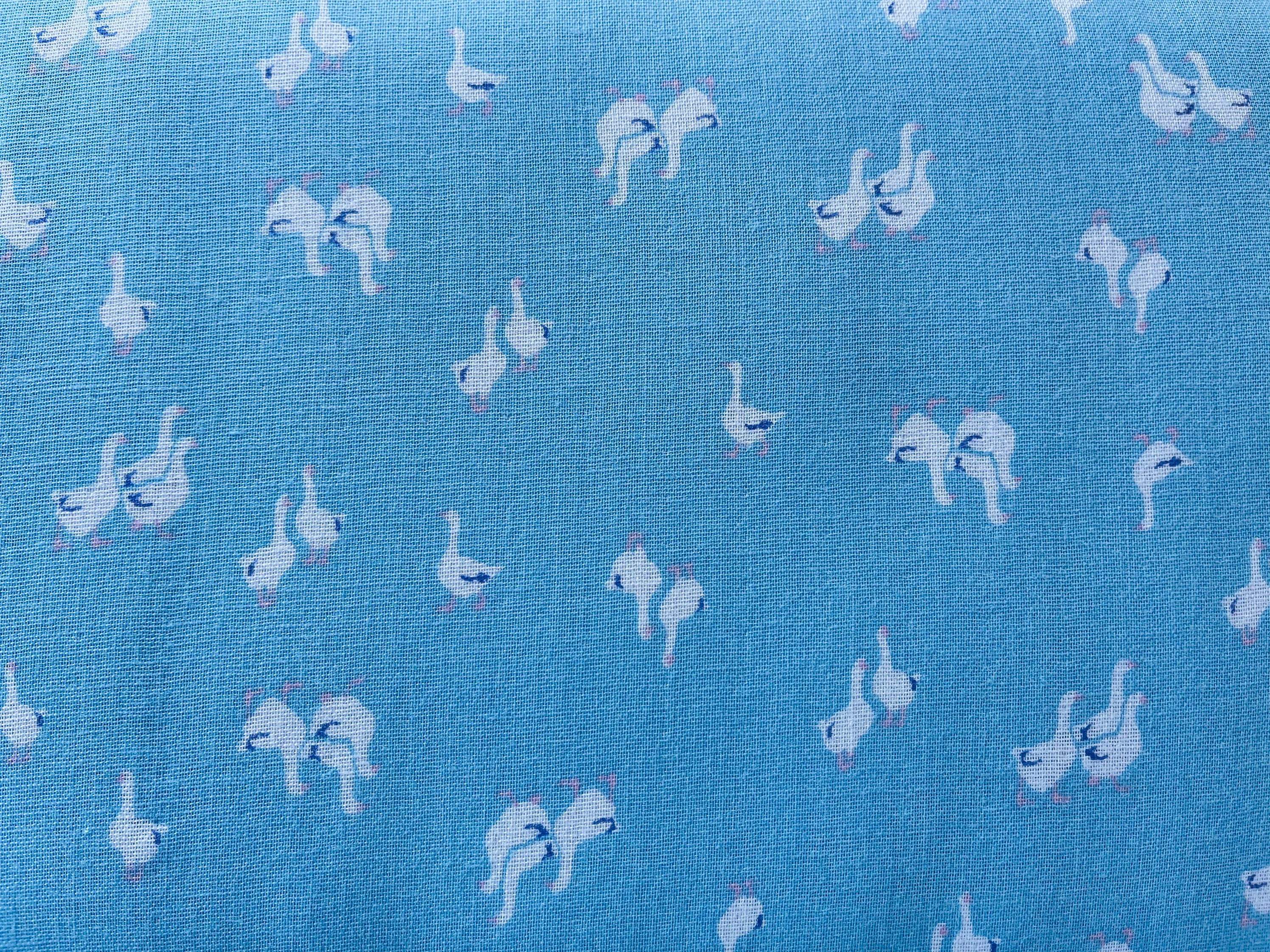 Baby Blue Gauze Fabric