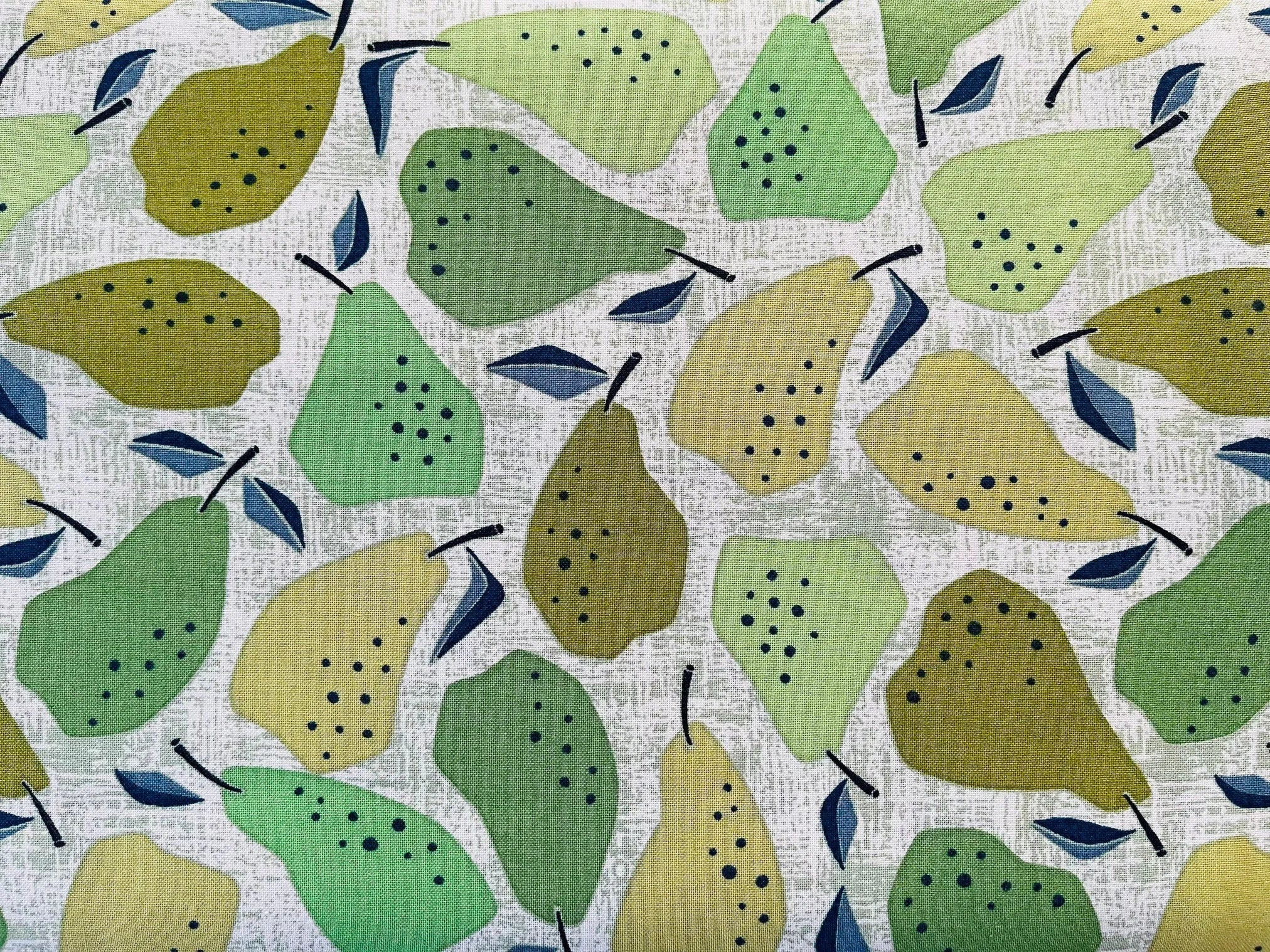 Under the Apple Tree-Quince Green Fabric-Loes Van Oosten