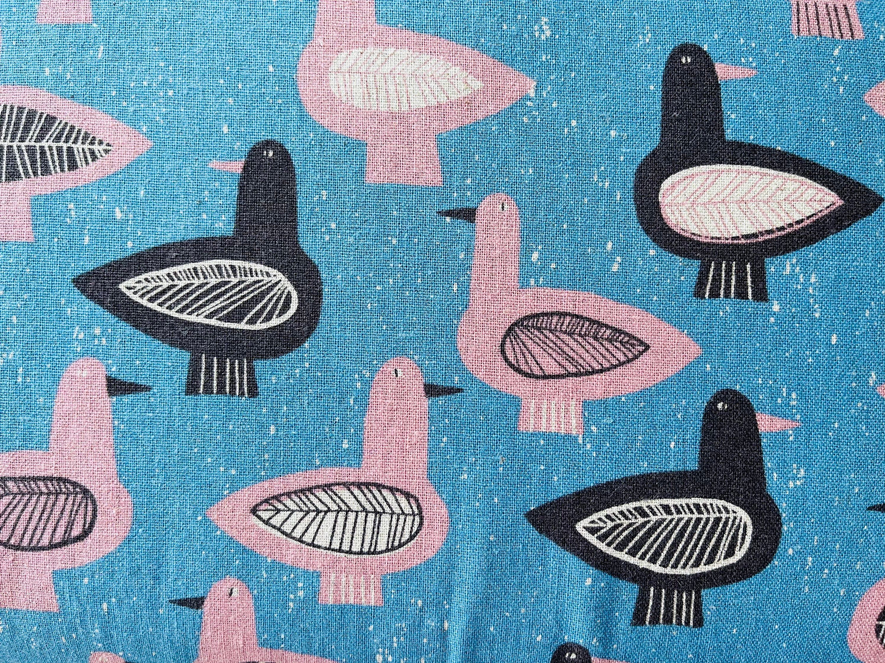 Bird - Bird Canvas - Hokkoh - Japanese Fabric