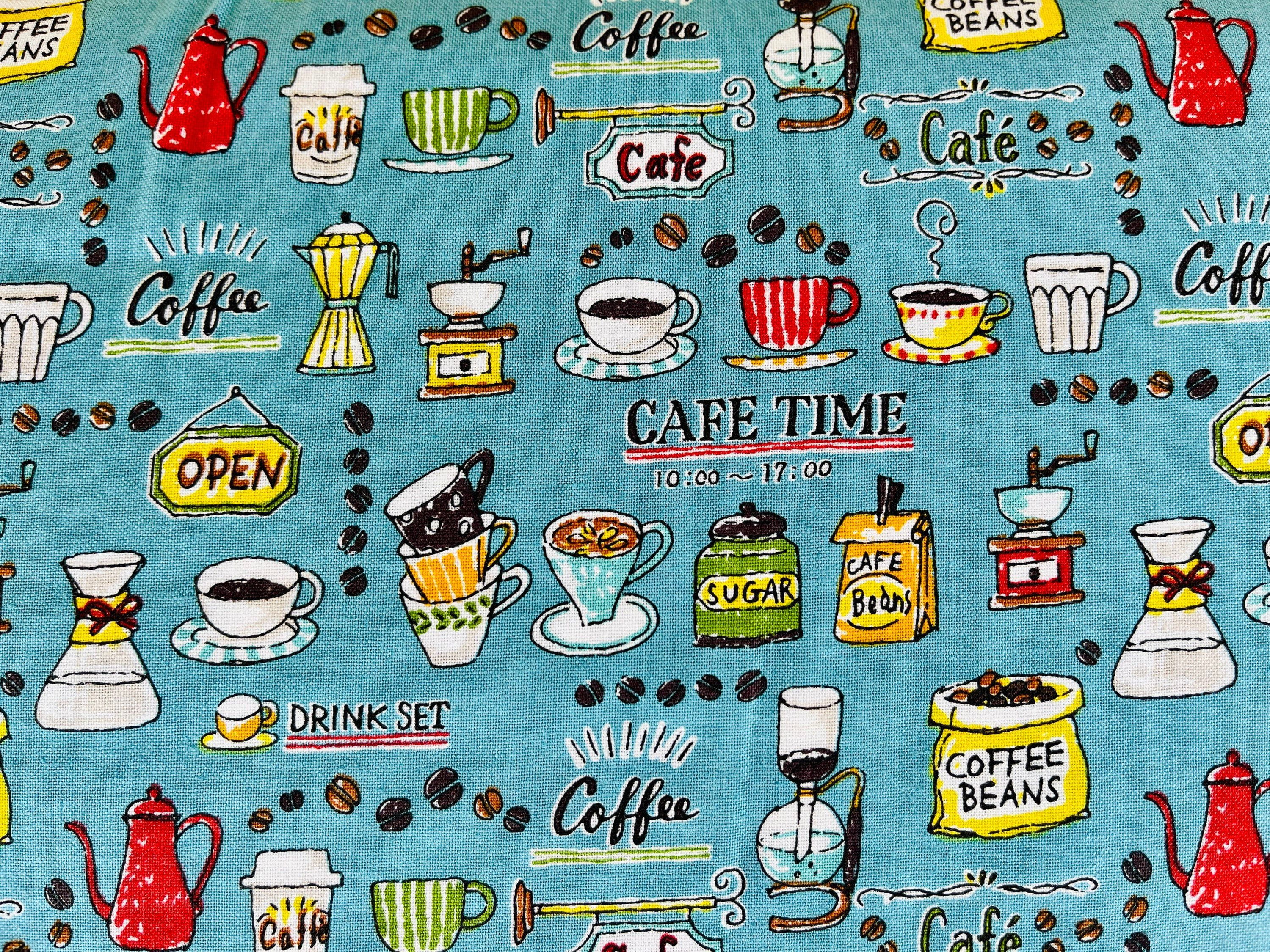 Coffee - Coffee Fabric - Westex - Japanese Fabric - Cotton Sheeting