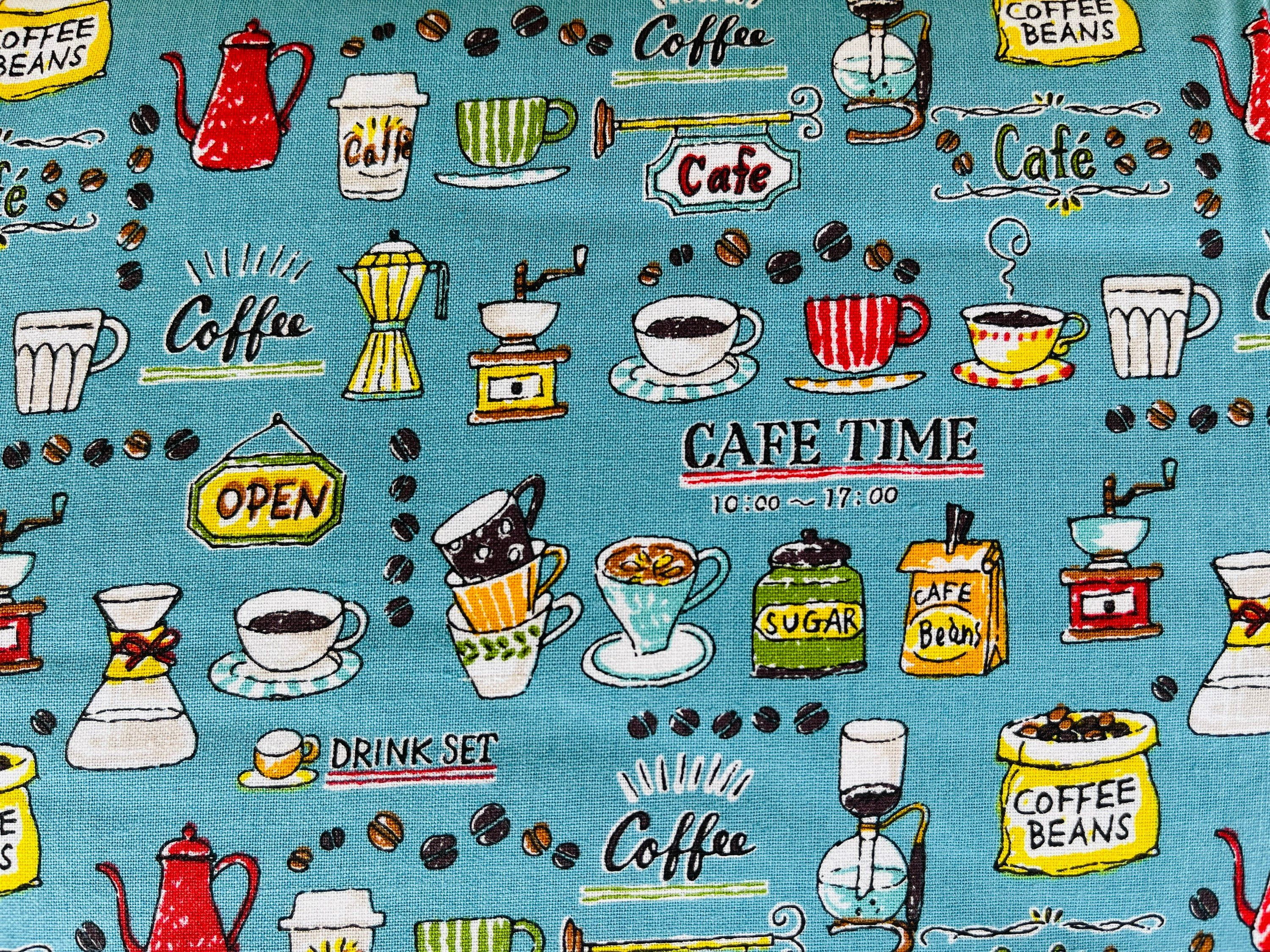 Coffee - Coffee Fabric - Westex - Japanese Fabric - Cotton Sheeting