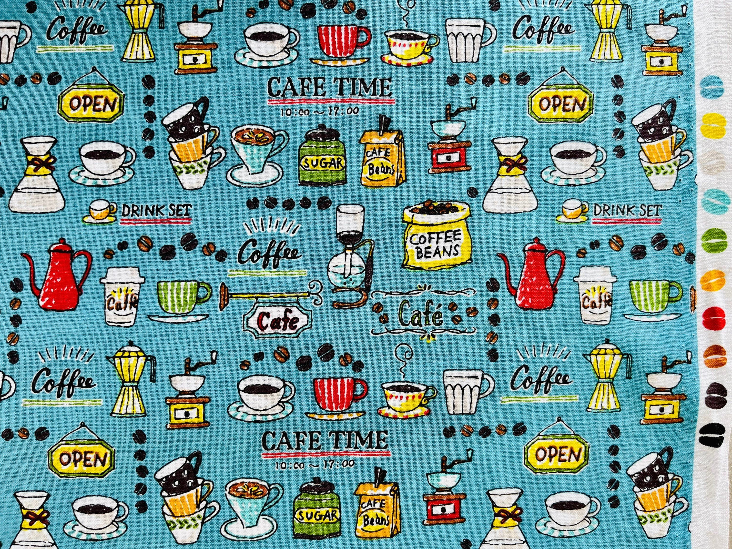 Coffee - Coffee Fabric - Westex - Japanese Fabric - Cotton Sheeting