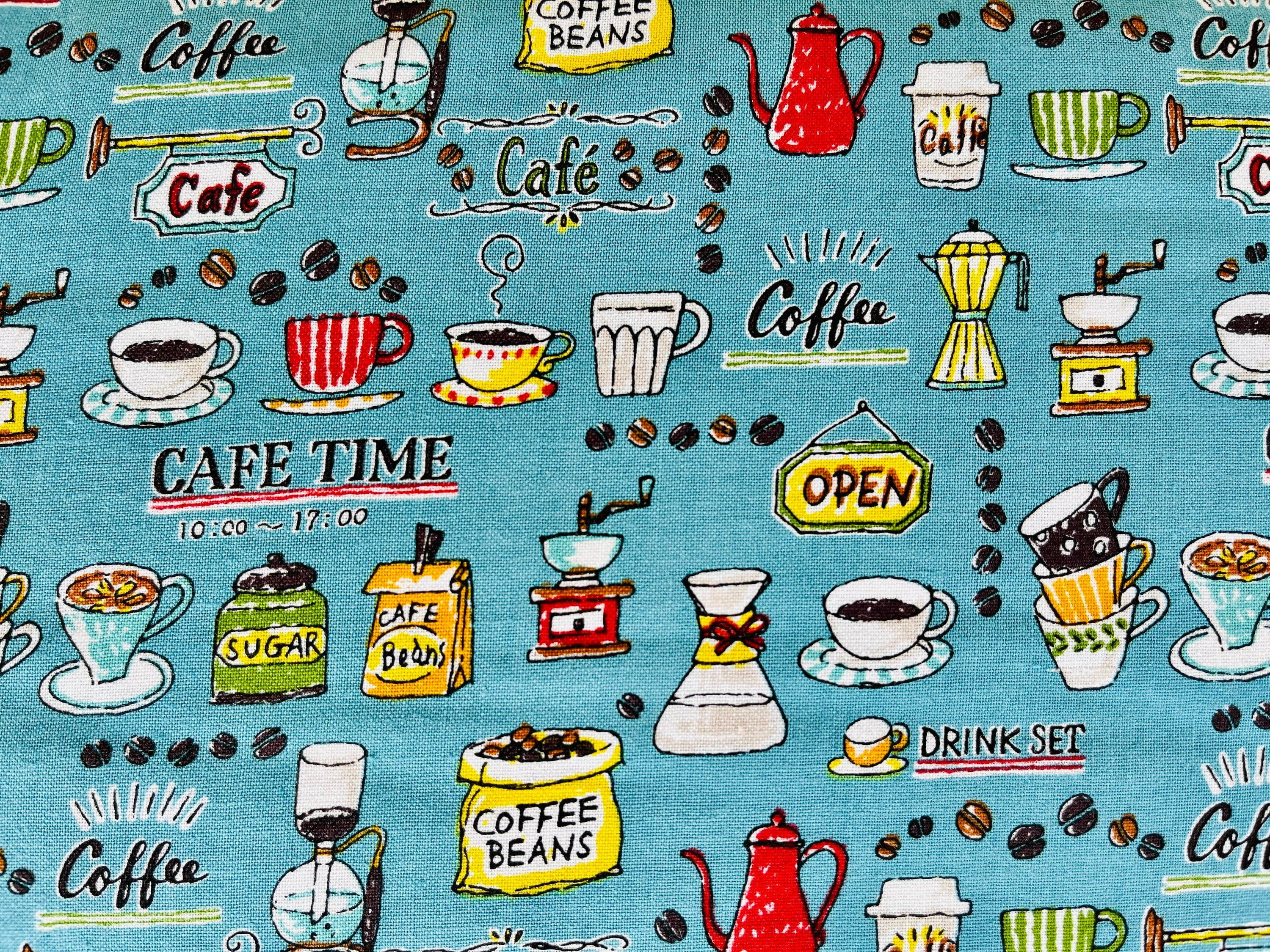 Coffee - Coffee Fabric - Westex - Japanese Fabric - Cotton Sheeting