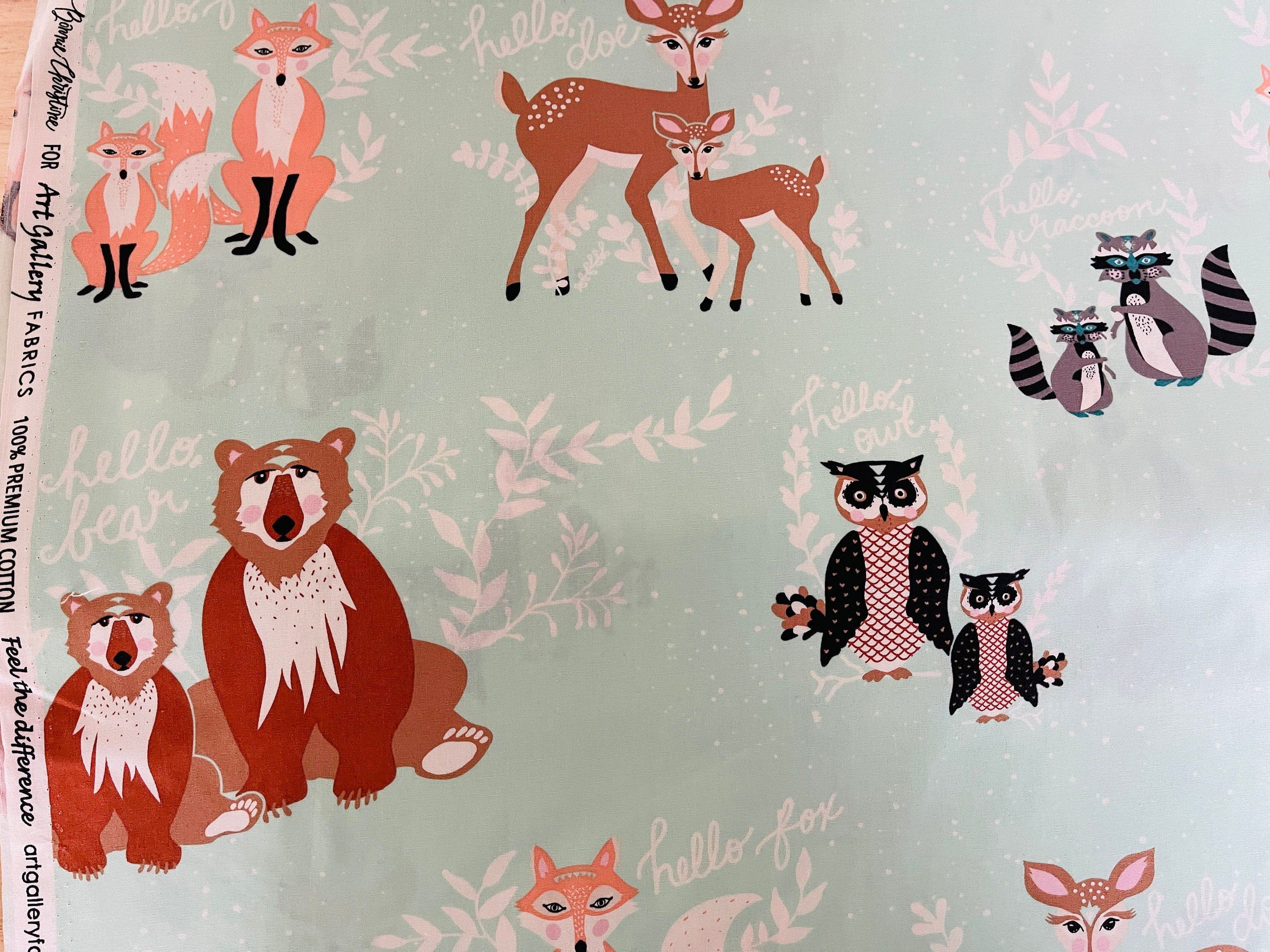 Hello Bear-Oh Hello Meadow-Bonnie Christine-Art Gallery Fabrics.