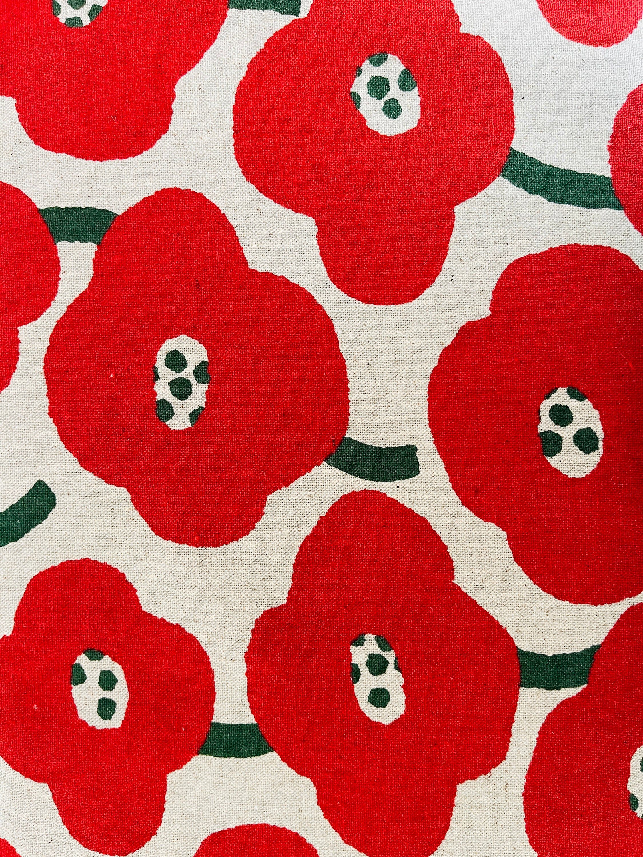 Poppy-Poppy Canvas Fabric-Robert Kaufman-SB-850430D1