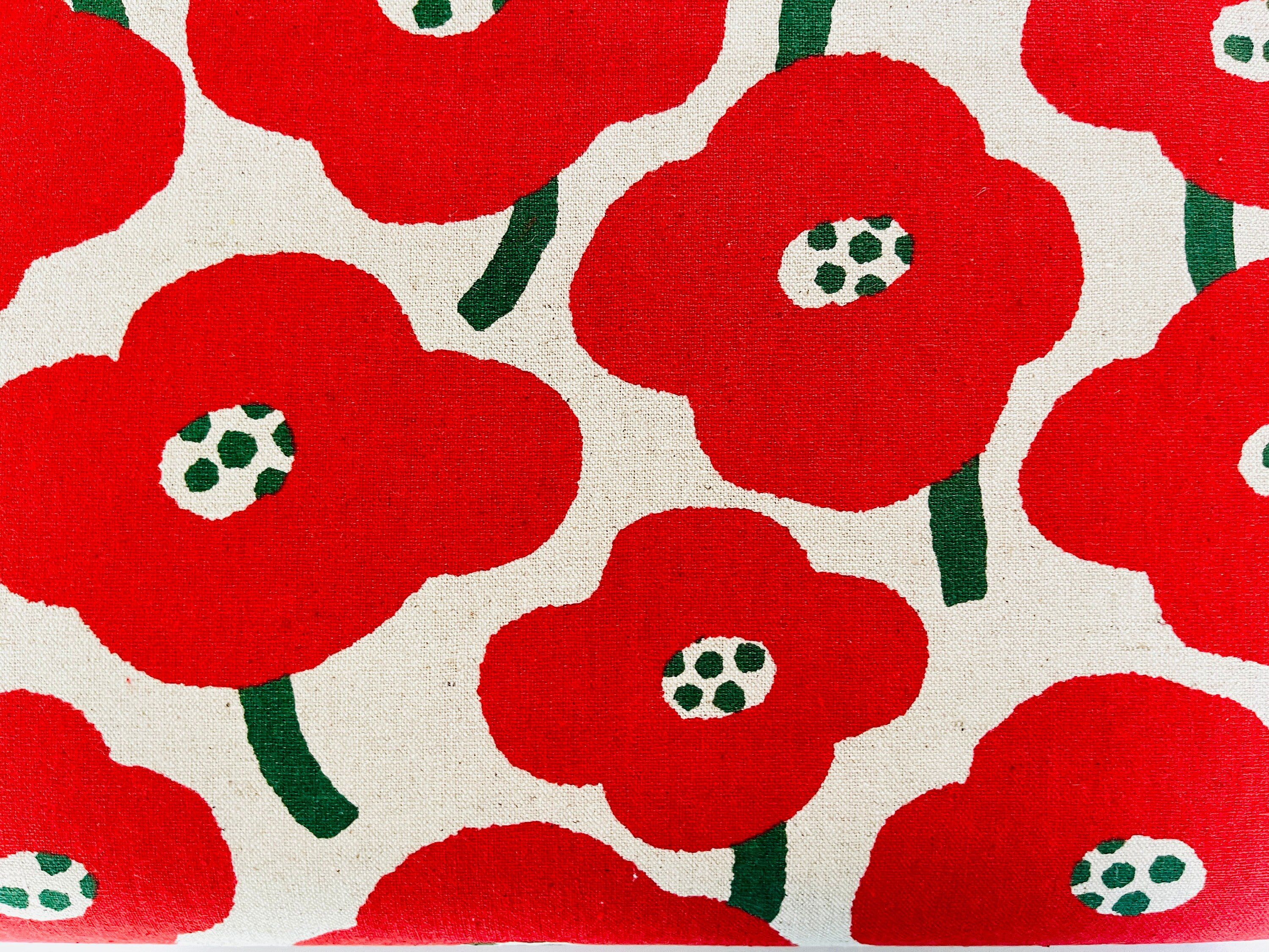 Poppy-Poppy Canvas Fabric-Robert Kaufman-SB-850430D1