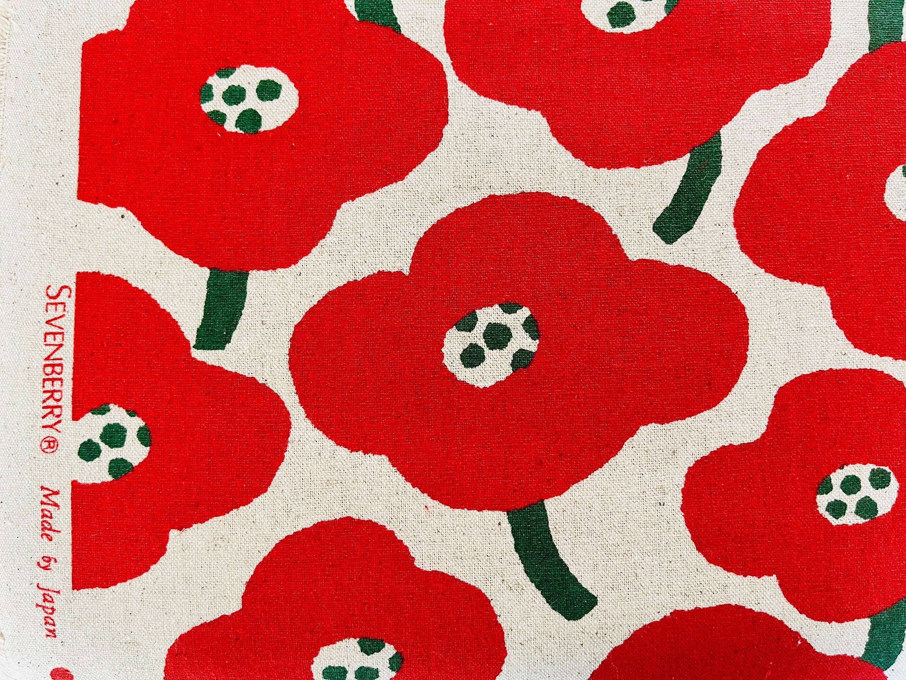 Poppy-Poppy Canvas Fabric-Robert Kaufman-SB-850430D1