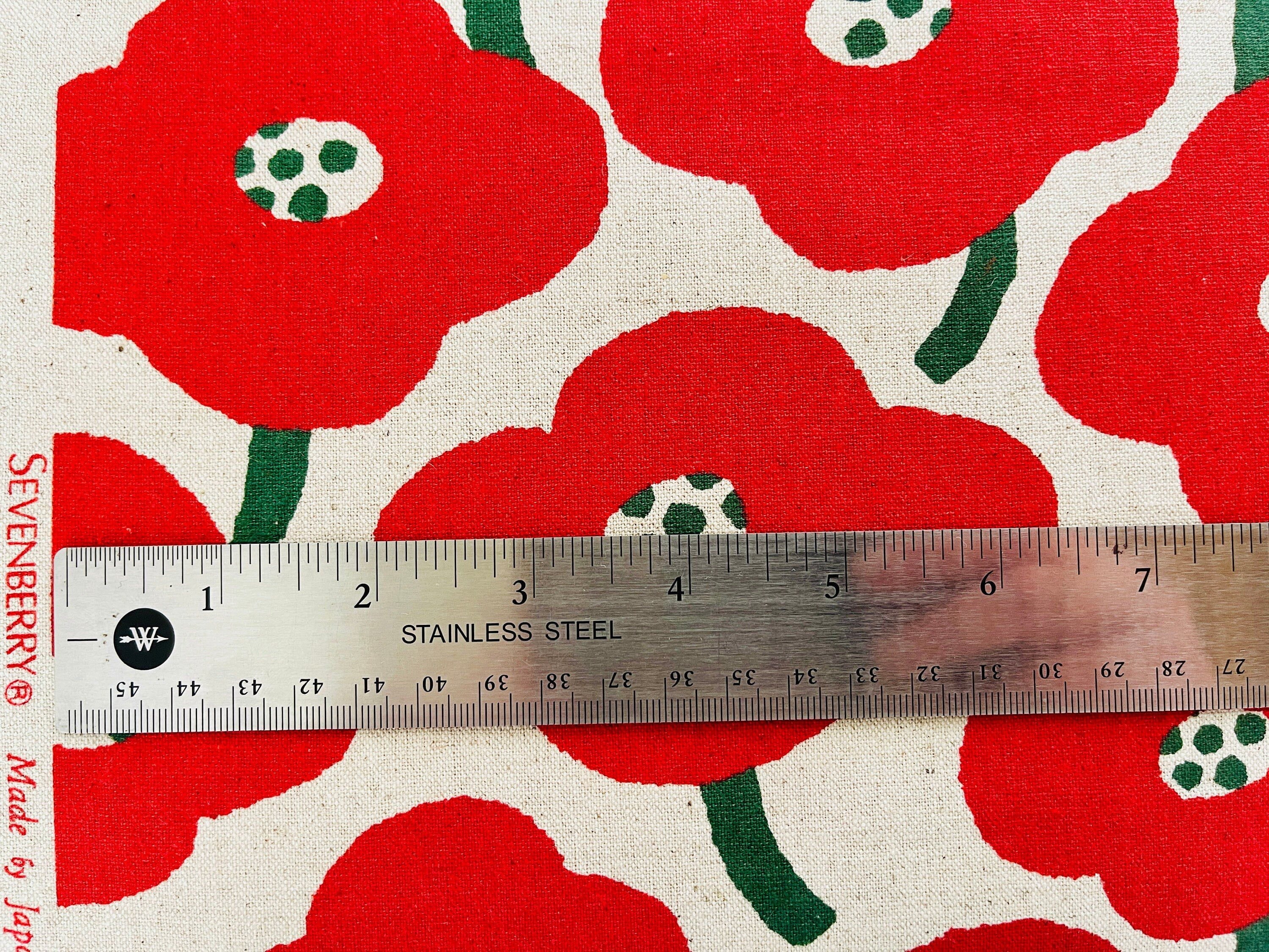 Poppy-Poppy Canvas Fabric-Robert Kaufman-SB-850430D1