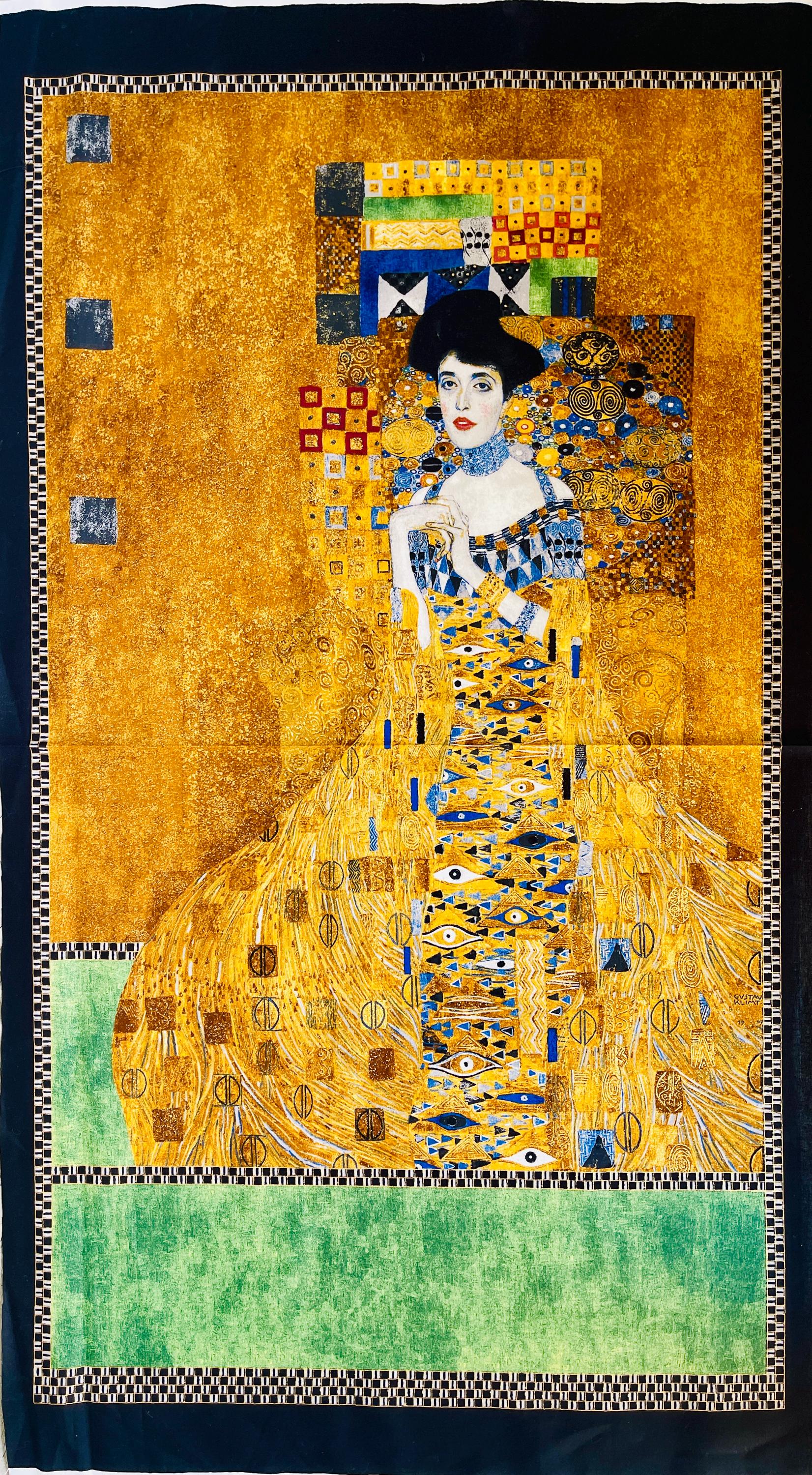 Gustav Klimt-Adele Bloch Bauer-Gold-Robert Kaufman