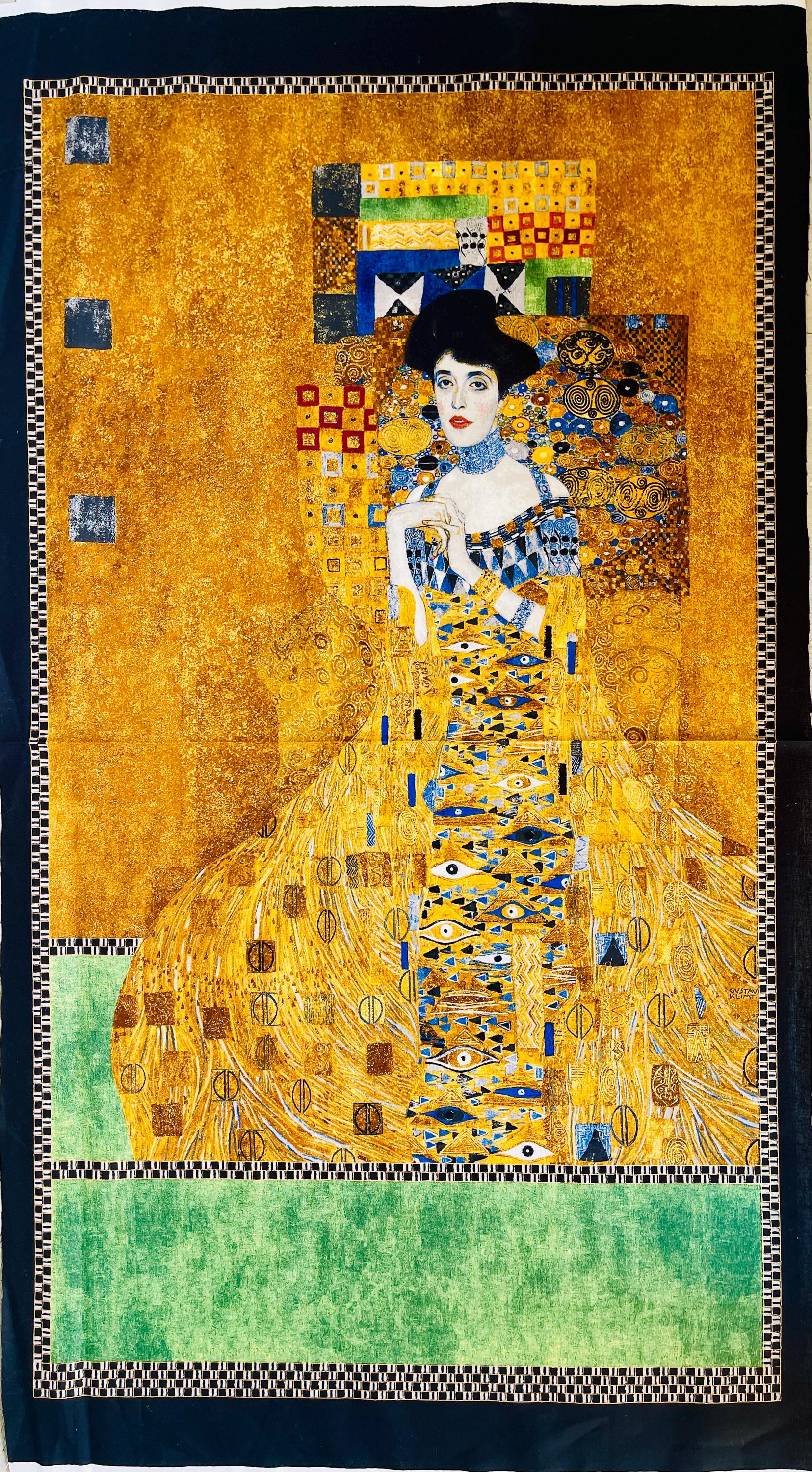 Gustav Klimt-Adele Bloch Bauer-Gold-Robert Kaufman