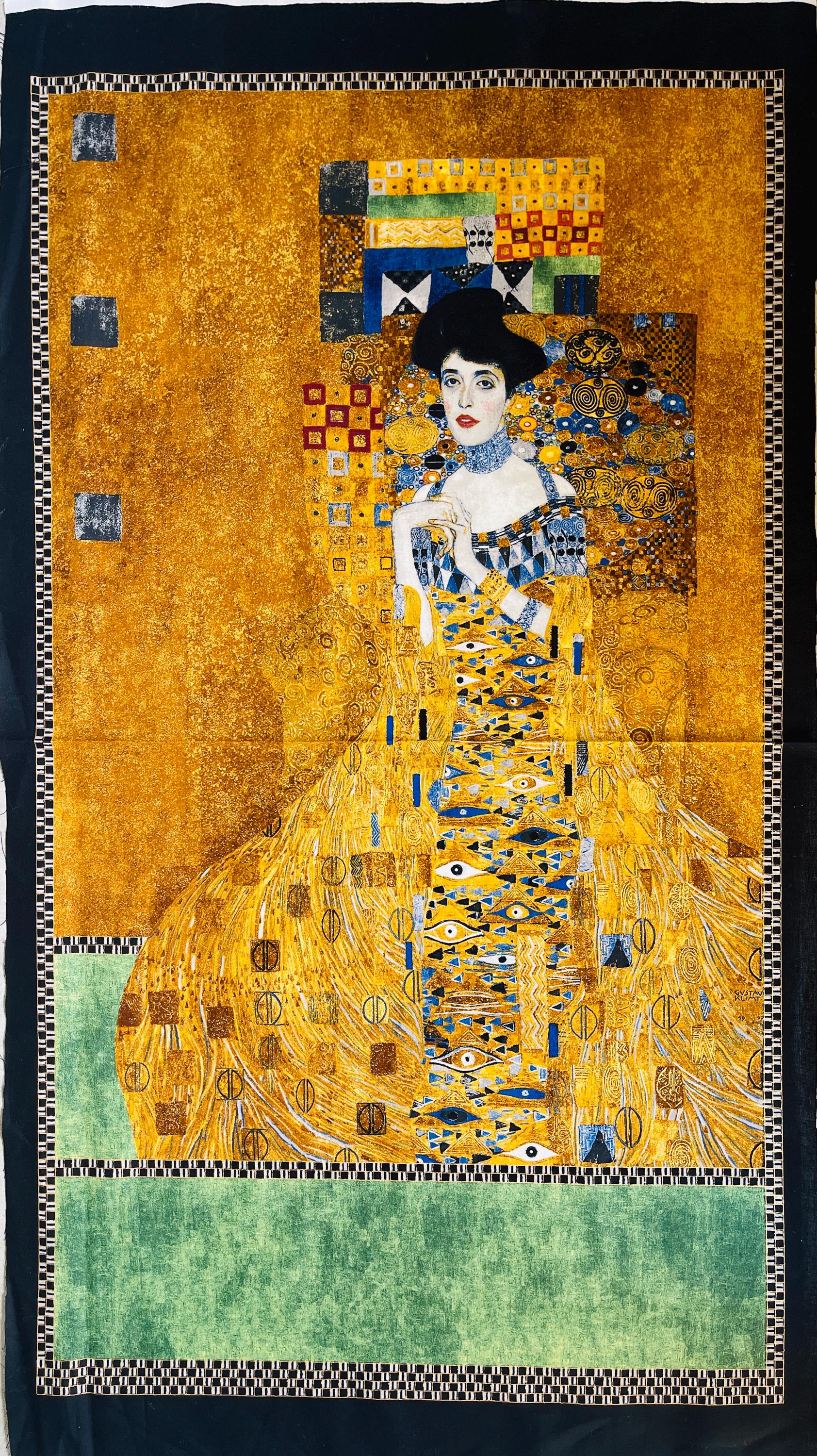 Gustav Klimt-Adele Bloch Bauer-Gold-Robert Kaufman